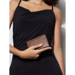 Ginger by Lifestyle Dark Brown Wallet-picture-18