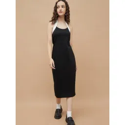 ginger by lifestyle Ginger Black Regular Fit Dress-picture-12