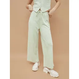 Ginger by Lifestyle Green Casual Trousers-picture-10