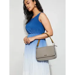 Ginger by Lifestyle Grey Shoulder Handbag-picture-32