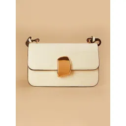 Ginger by Lifestyle Off White Sling handbag-picture-42