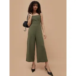 Ginger By Lifestyle Olive Regular Fit Jumpsuit-picture-45