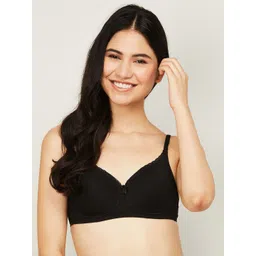 Ginger by Lifestyle Women Black Bra Lightly Padded-picture-11