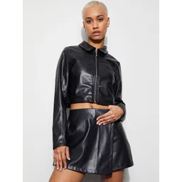 Ginger by Lifestyle Women Crop Bomber Jacket-picture-31