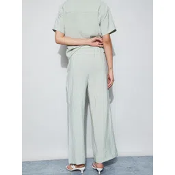 Ginger by Lifestyle Women Easy Wash Pleated Trousers image 5