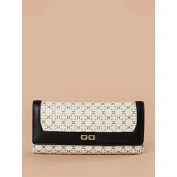 Ginger by Lifestyle Women Geometric Printed Two Fold Wallet-image-46