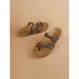 Ginger by Lifestyle Women Printed One Toe Flats-picture-34