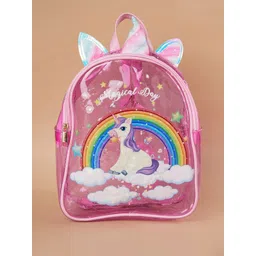 Ginger by Lifestyle Women Solid Transparent Embellished Backpack-picture-27