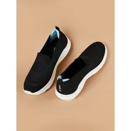 Ginger by Lifestyle Women Textured PU Slip-On Sneakers-picture-29