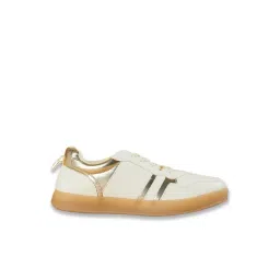 Ginger by Lifestyle Women's Light Gold Sneakers-picture-12