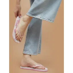 Ginger by Lifestyle Women's Pink Rani Flip Flops-picture-39