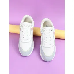 Ginger by Lifestyle Women's White Sneakers-picture-21