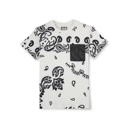 Gini and Jony Boys Abstract Printed Round Neck Cotton T-shirt-picture-35