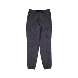 Gini and Jony Boys Black Cargos Trousers-picture-35