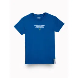 Gini & Jony Boys Blue Graphic Print Cotton Half Sleeves T-Shirt-picture-15