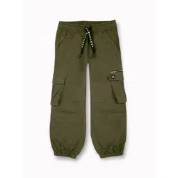 Gini and Jony Boys Comfort Regular Fit Mid-Rise Cotton Cargos-picture-23