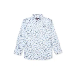 Gini and Jony Boys Conversational Printed Cotton Casual Shirt-picture-17