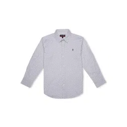 Gini and Jony Boys Geometric Printed Cotton Casual Shirt-picture-23