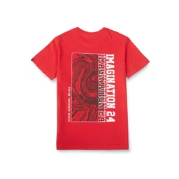 Gini and Jony Boys Graphic Printed Cotton T-shirt-picture-35