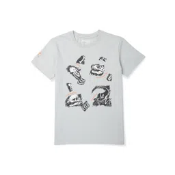 Gini and Jony Boys Graphic Printed Cotton T-shirt-picture-13