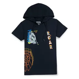 Gini and Jony Boys Graphic Printed Hood Cotton T-shirt-picture-21