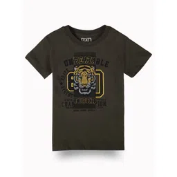 Gini and Jony Boys Graphic Printed Round Neck Cotton T-shirt-picture-27