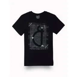 Gini and Jony Boys Graphic Printed Round Neck Cotton T-shirt-picture-29