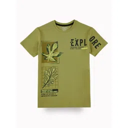 Gini and Jony Boys Graphic Printed Round Neck Cotton T-shirt-picture-54