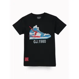 Gini and Jony Boys Graphic Printed Round Neck Cotton T-shirt-picture-49