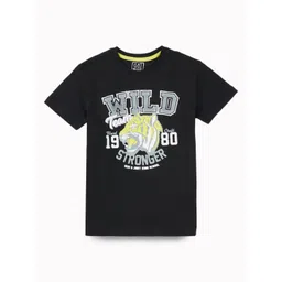 Gini and Jony Boys Graphic Printed Round Neck Cotton T-shirt-picture-48