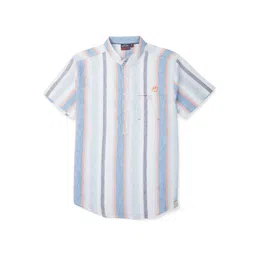 Gini and Jony Boys Multi Stripes Cotton Casual Shirt image 4