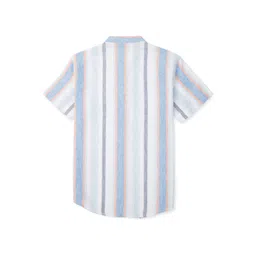 Gini and Jony Boys Multi Stripes Cotton Casual Shirt image 2
