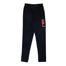 Gini & Jony Boys Navy Solid Joggers-picture-30