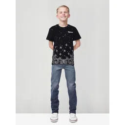 Gini and Jony Boys Printed Applique T-shirt-picture-45