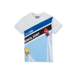 Gini and Jony Boys Printed Cotton T-shirt-picture-40