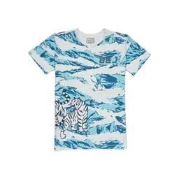 Gini and Jony Boys Printed Extended Sleeves Raw Edge T-shirt-picture-29