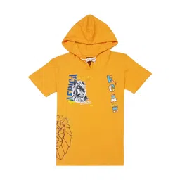 Gini and Jony Boys Printed Hooded T-shirt-picture-32
