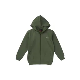 Gini and Jony Boys Solid Cotton Hooded Open Front Sweatshirt-picture-44