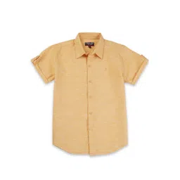 Gini and Jony Boys Spread Collar Cotton Casual Shirt-picture-53