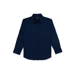 Gini and Jony Boys Spread Collar Opaque Cotton Casual Shirt-picture-18
