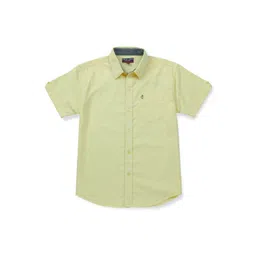 Gini and Jony Boys Spread Collar Short Sleeves Cotton Casual Shirt-picture-35