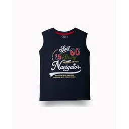 gini & jony Boys Typographic Print Regular Fit Round-Neck T-Shirt-picture-12