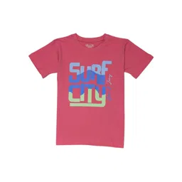 Gini and Jony Boys Typography Printed Applique T-shirt-picture-31