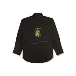 Gini and Jony Boys Typography Printed Cotton Casual Shirt-picture-20