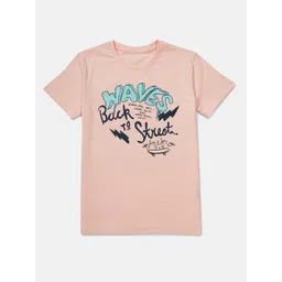 Gini and Jony Boys Typography Printed Cotton T-Shirt-picture-19