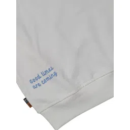 Gini and Jony Boys Typography Printed Hooded Pullover Cotton Sweatshirt image 3