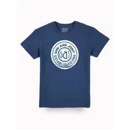 Gini and Jony Boys Typography Printed Round Neck Cotton T-shirt-picture-19