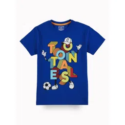 Gini and Jony Boys Typography Printed Round Neck Cotton T-shirt-picture-25