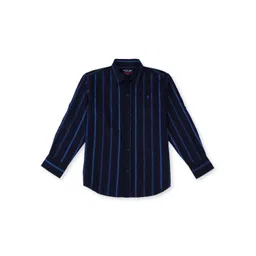 Gini and Jony Boys Vertical Striped Casual Cotton Shirt-picture-23
