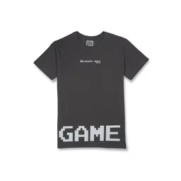 Gini and Jony Boys White Typography Printed Cotton T-shirt-picture-45
